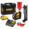 DeWalt DCE088D1R laserový kříž ČERVENÝ 10,8 V XR, 1 x 2,0Ah