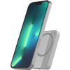 Powerbanka Epico 4200mAh MagSafe kompatibilná bezdrôtová power banka - svetlo šedá (9915101900033)
