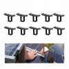 10 ks Svorky na odtok vody na solárny panel Pv Modul Údržba Fotovoltaická svorka