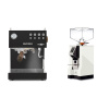 Ascaso Steel DUO PID, Black&Wood + Eureka Mignon Perfetto, CR white