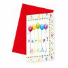 Pozvánky Balóny Happy Birthday 6 ks