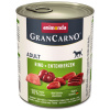 ANIMONDA GranCarno Adult hovädzie a kačacie srdce 800g