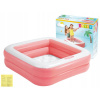 Intex 57100RU štvorec růžový 85 x 85 x 23 cm