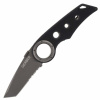 Gerber G30000433 Remix Tactical taktický vreckový nôž 7,6 cm, celočierna, G10, spona