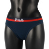 Fila WOMAN STRING tmavo modrá,červená Dámske nohavičky L