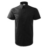 MALFINI Košile Chic 207, krátký rukáv, pánská MAL-2070117 2XL Černá