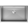 Mexen Trixo drez nerezový 1-komorový 750 x 440 mm, inox - 6415751000-01