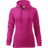Malfini Trendy Zipper Dámska mikina 411 purpurová XL