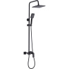 Lotosan LB56336 SHOWER SKY TRIO sprchový systém s vaňovou batériou čierna