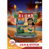 Beast Kingdom Toys Lilo & Stitch D-Stage PVC dioráma Lilo & Stitch 16 cm