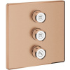 GROHE 29127DL0 GROHTHERM Smart Control Krytka trojitého ovládača prietoku,kef. Warm Sunset 29127DL0