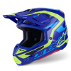 přilba SUPERTECH S-M7 DEED, ALPINESTARS (modrá/žlutá fluo) 2026 L