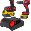 ADAPTÉR PREVODNÍK Z BATÉRIE DEWALT XR 18V NA NÁRADIE MILWAUKEE M18