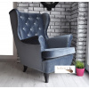 Kreslo Velvet Elegante Grafit