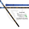 SALMING P-Series Carbon Impact Shaft 27 Black-Blue 96cm (=107cm)