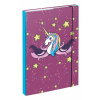 BAAGL Dosky na školské zošity A4 Unicorn