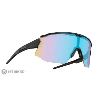 Bliz Breeze Nano Optics okuliare, matt black nordic light coral/orange blue multi/brown