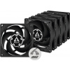 ARCTIC P8 PWM PST Case Fan - 80mm case fan with PWM control and PST cable - Pack of 5pcs ACFAN00154A