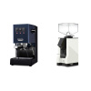 Gaggia New Classic EVO, blue + Eureka Mignon Silenzio, BL white