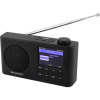 soundmaster IR6500SW IR6500SW internetové stolný rádio, internetové, DAB+, FM, Bluetooth, USB, Wi-Fi, internetové rádio, možné znovu nabíjať, čierna; IR6500SW