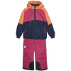 COLOR KIDS Ski Set - Colorblock, vivacious - 128
