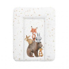 CEBA BABY Podložka prebaľovacia mäkká (50x70) Basic Forest Friends