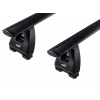 Střešní nosiče Mazda 6 2007-2012 Hatchback (na montážní body) • WING Profile Black • Hakr