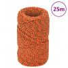 vidaXL Lodné lano oranžové 2 mm 25 m polypropylén - orange - 4509-146313
