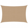 Slnečná plachta, 160 g/m², farba taupe, 2,5 x 4 m, HDPE