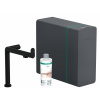 Hansgrohe Aqittura M91 kuchynská batéria s filtrom stojánková čierna 76837670
