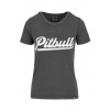 PitBull West Coast dámske tričko Angel Logo grafit Farba: šedá, Veľkosti dámske: S