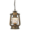 Searchlight - 3841-1BG LANTERN - zlatočierny závesný lampáš - 310mm
