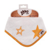 Kikko Bambusová detská slintáčka/šatka Orange Stars
