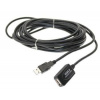 PremiumCord USB 2.0 repeater a prodlužovací kabel A/M-A/F 5m ku2rep5
