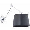 Argon Zakyntos nástenná lampa 1x15 W čierna-chrómová 3547