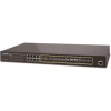 Planét GS-5220-16S8CR L3 switch, 8x1Gb, 24x1Gb SFP, QoS, 2x power-in