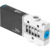 Elektromagnetický ventil, řada: MHE3 G 1/8 3/2 Open, Monostable Elektrické průchozí otvor Festo