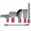 5x SÁVKA + Ohybná hadica pre DYSON V8 V10 V11 V12 V15 V6 V7, SADA SÁVKOV