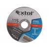 Kotouče řezné na kov, 5ks, 115x1,6x22,2mm, EXTOL CRAFT