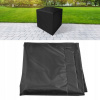 Kryt na záhradný nábytok - Záhradný kryt pre stoličku 90 x 90 x 90 cm čiernej (Záhradný kryt pre stoličku 90 x 90 x 90 cm čiernej)