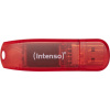 Intenso Rainbow Line USB flash disk 128 GB červená (transparentní) 3502491 USB 2.0