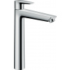 Hansgrohe Talis E, vysoká umývadlová batéria 240 s odtokovou súpravou s tiahlom, chrómová, HAN-71716000