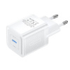 Nástenná nabíjačka, Vention, FEPW0-EU, USB-C, 20W, GaN (biela)