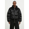 Bunda Alpha Industries Fur Puffer dámska, čierna farba, zimná, 148002