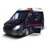 Auto RE.EL Toys mobilná policajná jednotka Carabinieri 1:20 so svetlami a zvukmi, naťahovací