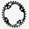 Absolute Black absoluteBLACK Oval Sram 94BCD čierny Varianta: 34T