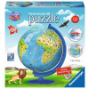 RAVENSBURGER 3D Puzzleball Detský glóbus so zvieratkami (anglický) 180 dielikov