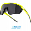 Cyklistické okuliare FORCE APEX fluo-čierne UV400