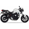 NÁLEPKY NA MOTOCYKEL JUULA PRE BMW F 800 R 2012-2014 BIELO-ČIERNA