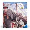 RAVENSBURGER Štvorcové puzzle Art & Soul: Cesta okolo sveta za 80 dní 750 dielikov